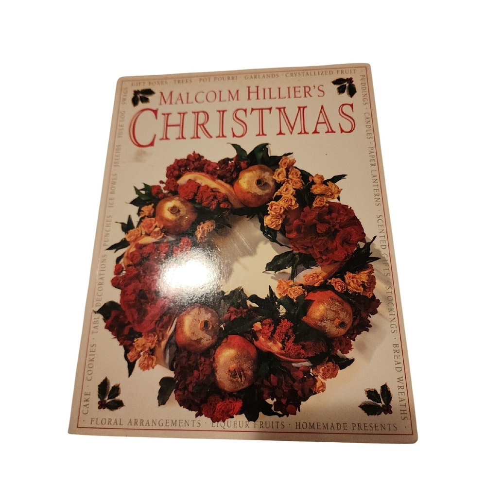 Malcolm Hilliers Christmas‎ Book Dorling Kindersley Hardcover
